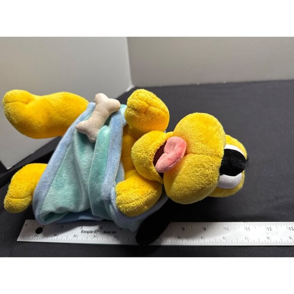 Disney Babies Pluto Plush Toy With Blanket & Bone Stuffed Animal 11" Vintage Col - Picture 8 of 13
